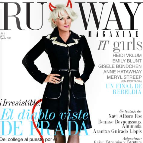 runway magazine devil wears Prada